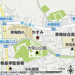 東京都青梅市東青梅6丁目1-12周辺の地図