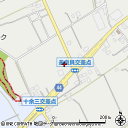 千葉県成田市多良貝周辺の地図