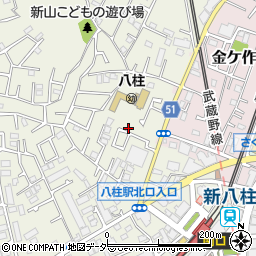 千葉県松戸市千駄堀1485-198周辺の地図