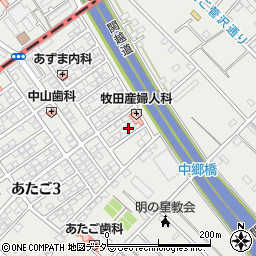 牧田産婦人科医院周辺の地図