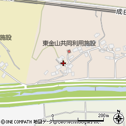 千葉県成田市東金山362-3周辺の地図