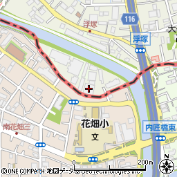 新興化学周辺の地図