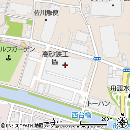 高砂鉄工株式会社　本社部門周辺の地図