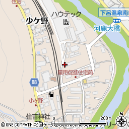 高山酒類卸株式会社下呂営業所周辺の地図
