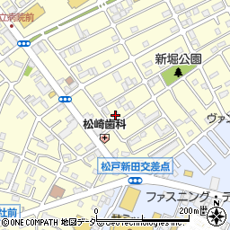千葉県松戸市上本郷4118-2周辺の地図