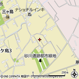 埼玉県所沢市三ケ島3丁目1083周辺の地図