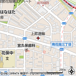 東京都足立区南花畑4丁目3周辺の地図