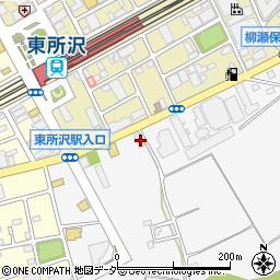 埼玉県所沢市本郷1092-1周辺の地図