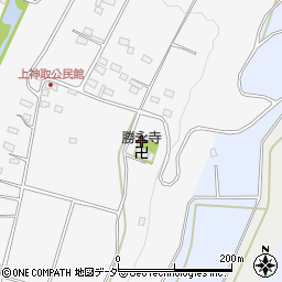 山梨県北杜市明野町上神取1080周辺の地図