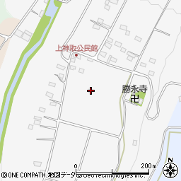 山梨県北杜市明野町上神取1092周辺の地図