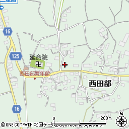 千葉県香取市西田部622周辺の地図