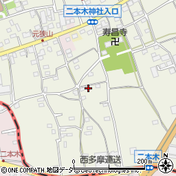 埼玉県入間市二本木972周辺の地図