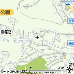 東京都青梅市勝沼2丁目321周辺の地図