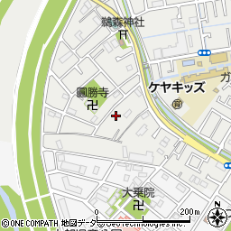 千葉県松戸市古ケ崎167周辺の地図