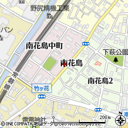 千葉県松戸市南花島中町201周辺の地図