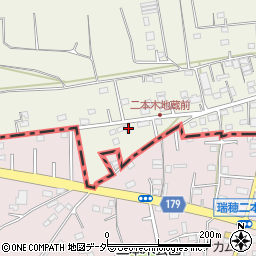 埼玉県入間市二本木519周辺の地図