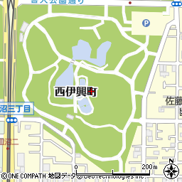 東京都足立区西伊興町43周辺の地図