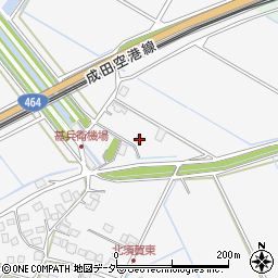 千葉県成田市北須賀630周辺の地図