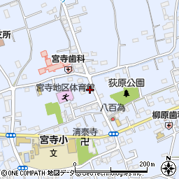 埼玉県入間市宮寺585-4周辺の地図