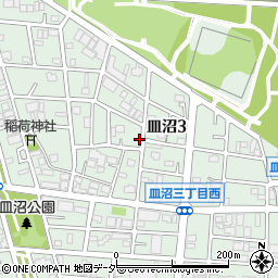 東京都足立区皿沼3丁目10-13周辺の地図
