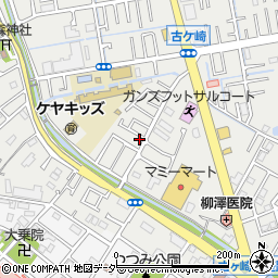 千葉県松戸市古ケ崎732周辺の地図