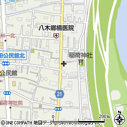 埼玉県三郷市東町57周辺の地図
