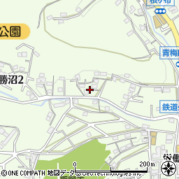 東京都青梅市勝沼2丁目321-2周辺の地図