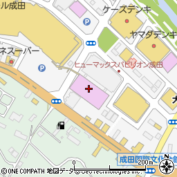 成田ＨＵＭＡＸシネマズ周辺の地図