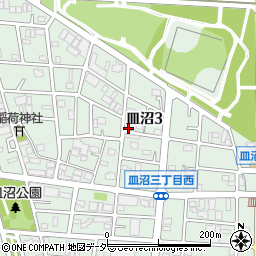 東京都足立区皿沼3丁目29-5周辺の地図