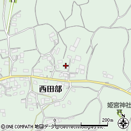 千葉県香取市西田部662周辺の地図