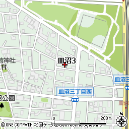 東京都足立区皿沼3丁目29-3周辺の地図