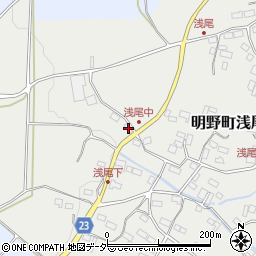 山梨県北杜市明野町浅尾1179周辺の地図