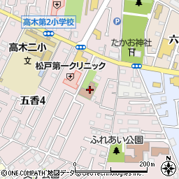 応援家族 松戸周辺の地図