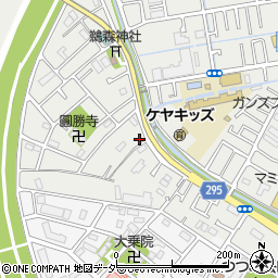 千葉県松戸市古ケ崎682周辺の地図