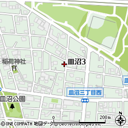 東京都足立区皿沼3丁目10-12周辺の地図