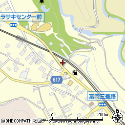 山梨県北杜市長坂町富岡2785-1周辺の地図