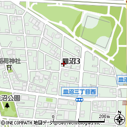 東京都足立区皿沼3丁目29-6周辺の地図