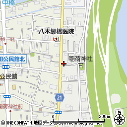 埼玉県三郷市東町32周辺の地図