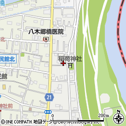埼玉県三郷市東町40周辺の地図