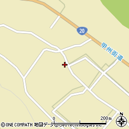 山梨県北杜市武川町三吹1212周辺の地図