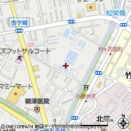 千葉県松戸市古ケ崎958周辺の地図