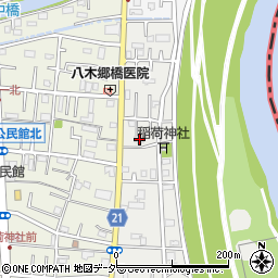 埼玉県三郷市東町39周辺の地図