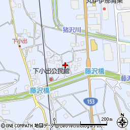 長野県伊那市西春近5871周辺の地図