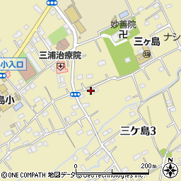 埼玉県所沢市三ケ島3丁目1355周辺の地図