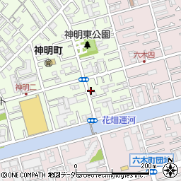 京橋工機株式会社周辺の地図
