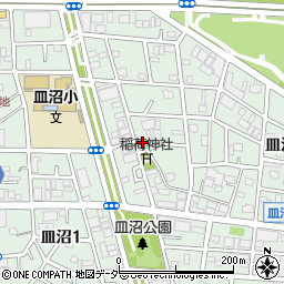 東京都足立区皿沼3丁目13-6周辺の地図