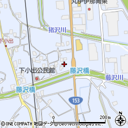 長野県伊那市西春近表木5830周辺の地図