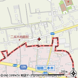 埼玉県入間市二本木640周辺の地図