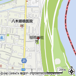 埼玉県三郷市東町44周辺の地図
