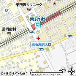 東所沢駅前ビル周辺の地図
